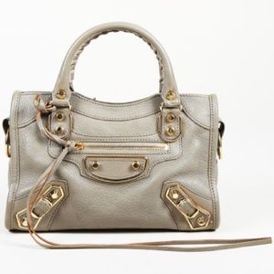 Balenciaga City Classic Metallic Edge Bag Mini